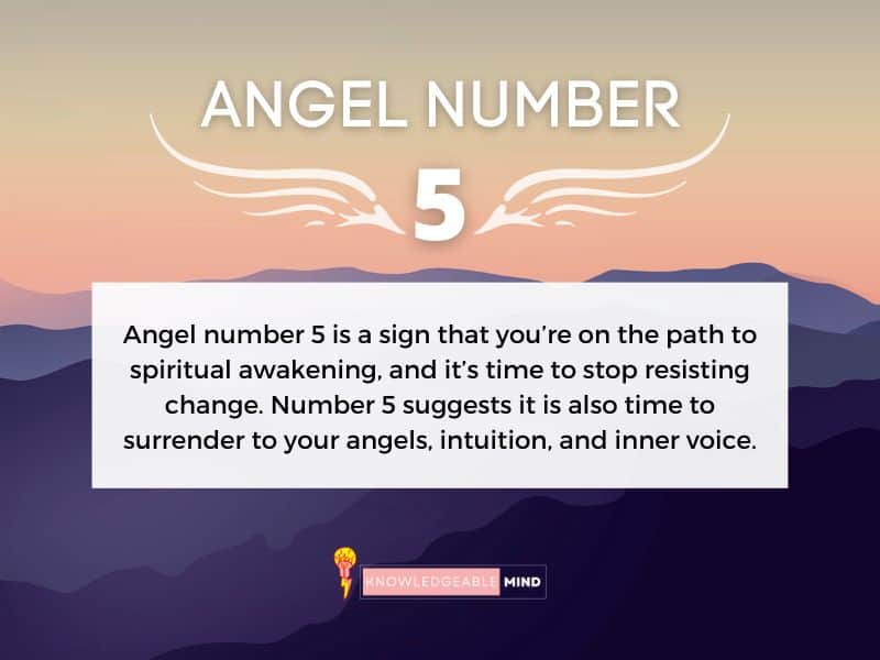 Angel Number 5 Meaning