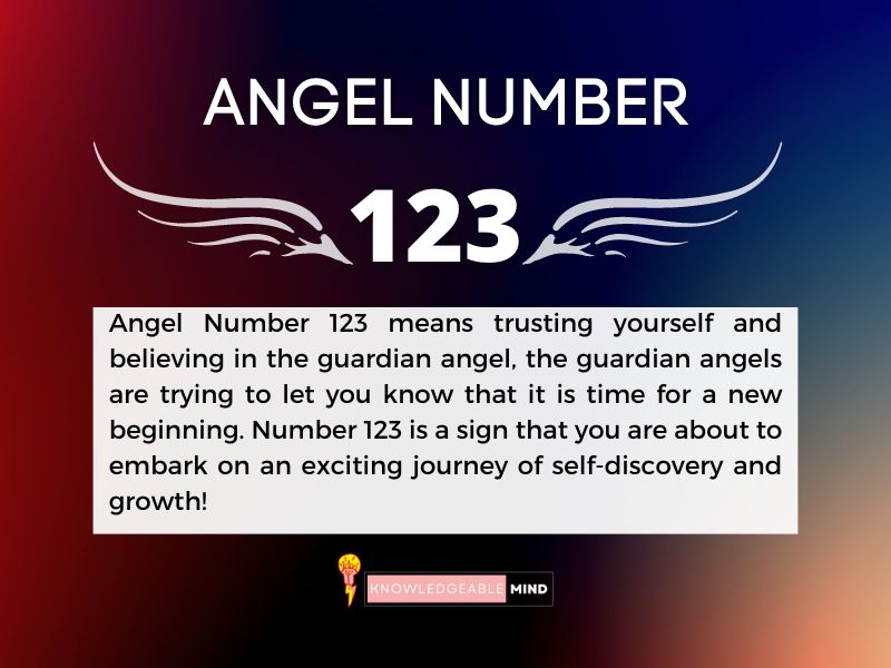Angel Number 123 meaning