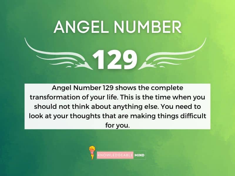 Angel Number 129 meaning