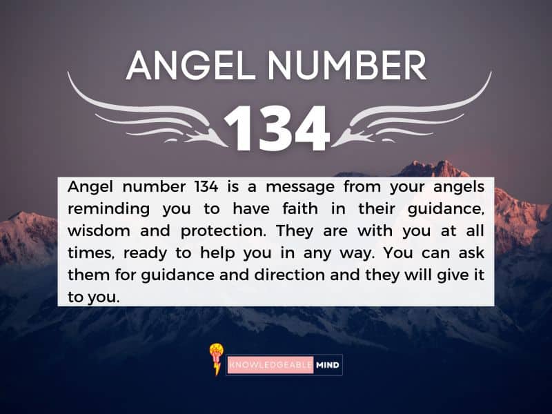 Angel Number 134 Meaning