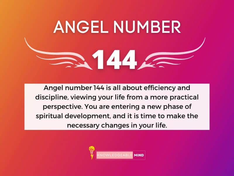 Angel Number 144 meaning