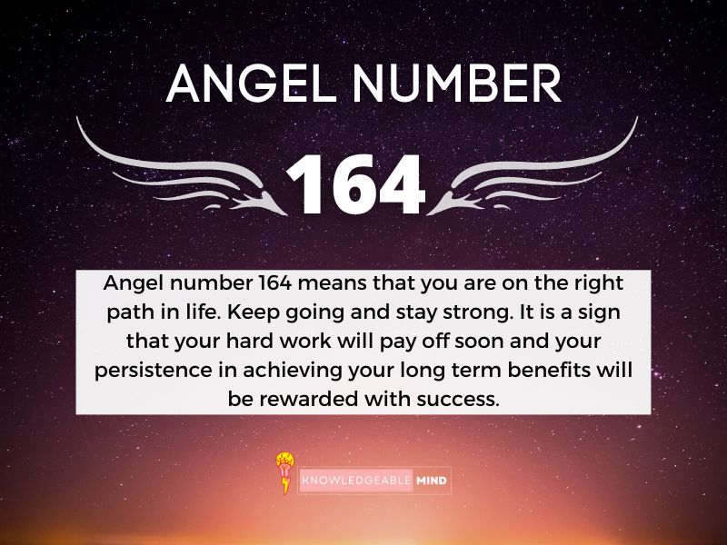Angel Number 164 meaning