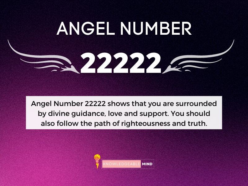 Angel Number 22222 meaning
